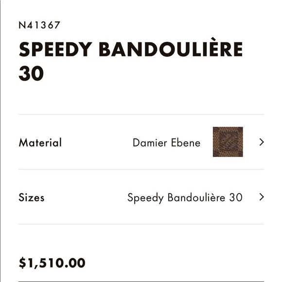 Louis Vuitton speedy bandoulière 30 - Picture 4 of 5